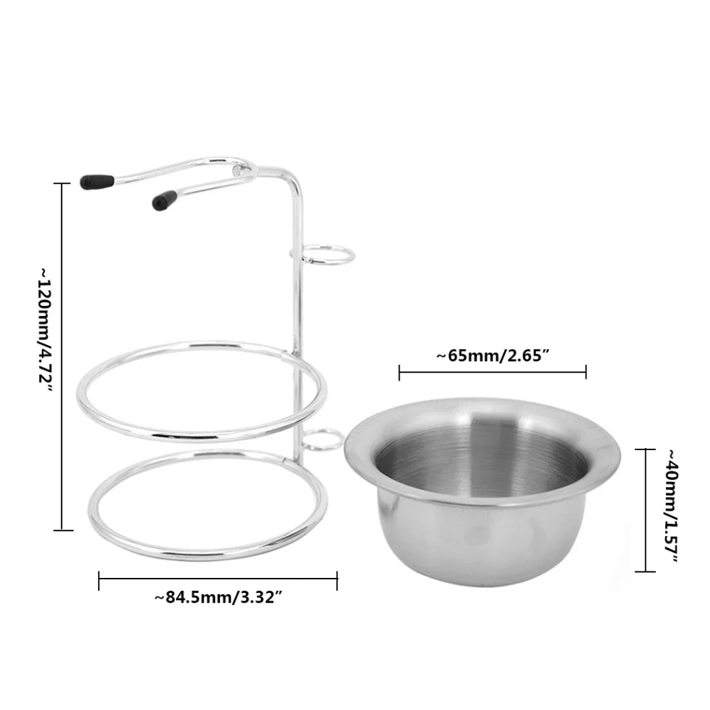 ZY Парикмахерская щетка для бритья Бритва подставка держатель для мужчин Бритье борода кружка мыло чашка крем для бритья чаша