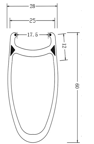 Clearance 1699G COMBO Wheels Front 60mm Rear 88mm 700C Carbon Clincher Road Bike Wheels 25mm Wide U Shaped Bicycle Wheelset SAPIM CX-RAY 0