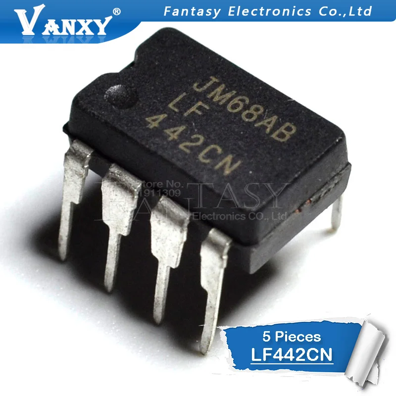 

5PCS LF442CN DIP8 LF442 DIP LF442ACN 442CN DIP-8 new and original IC