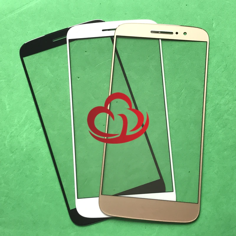 

Replacement LCD Front Touch Screen Glass Outer Lens For Motorola Moto M XT1662 XT1663