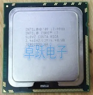 

intel original I7-990X I7 990X CPU Processor 3.46G /Six Core/ LGA 1366 scrattered pieces i7 990X 130W can work