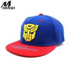 Minhui дети мультфильм snapback шапки мальчики девочки бейсболки кепки шляпы мода для детей