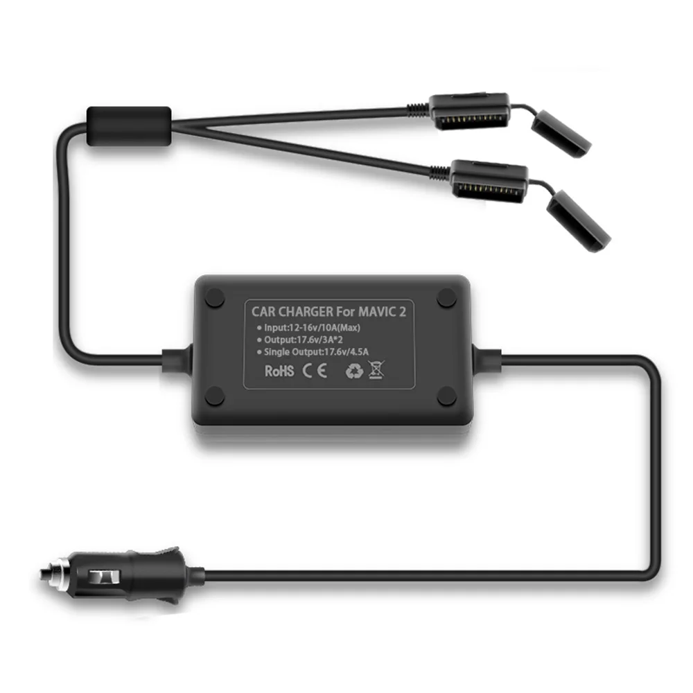 Автомобильное зарядное устройство для DJI Mavic 2 Pro Zoom 1 батарея дрона с