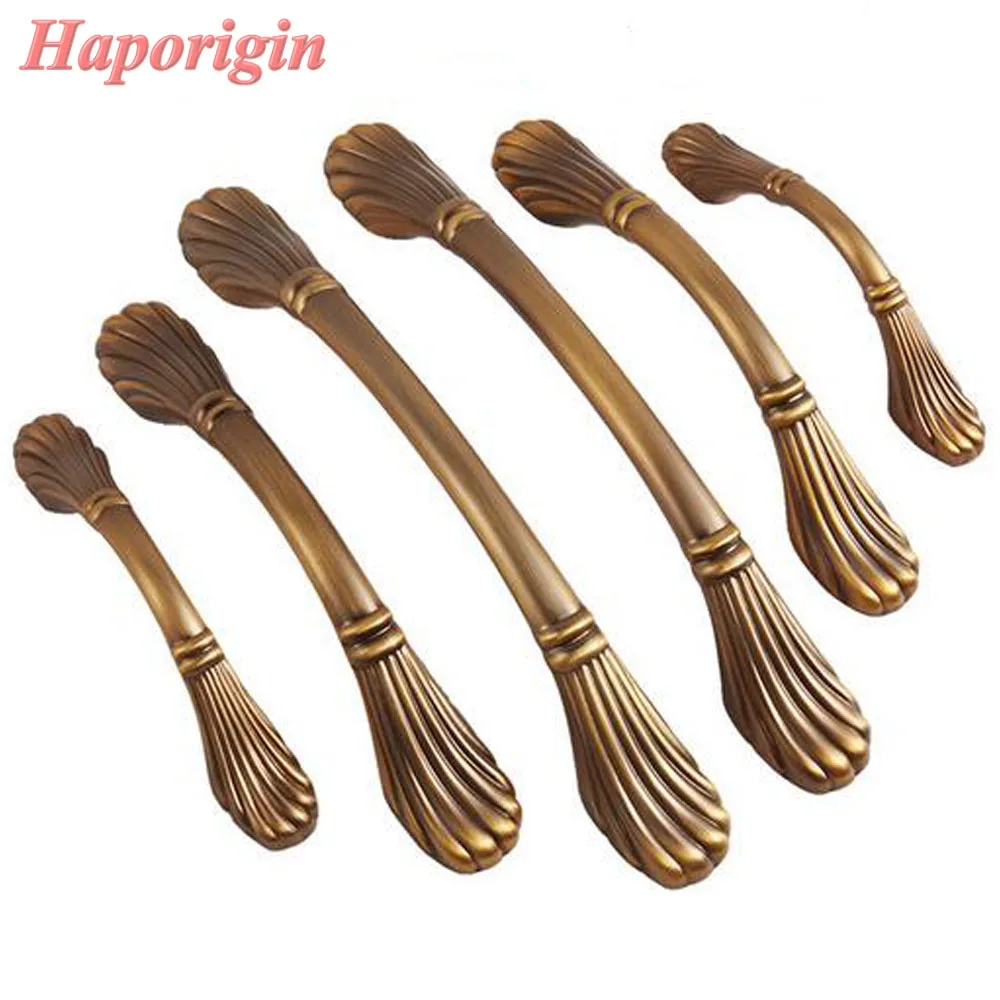 2x Kitchen Handles Antique Drawer Knobs Vintage