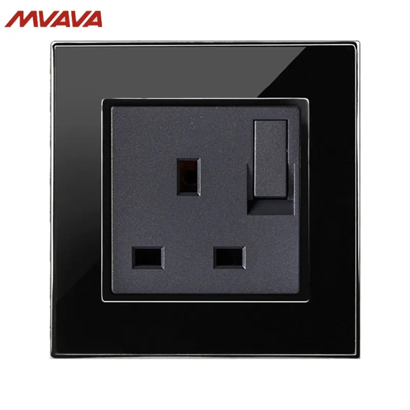 Manufacturer,MVAVA 13A Switched Socket Wall Decorative Receptacle With