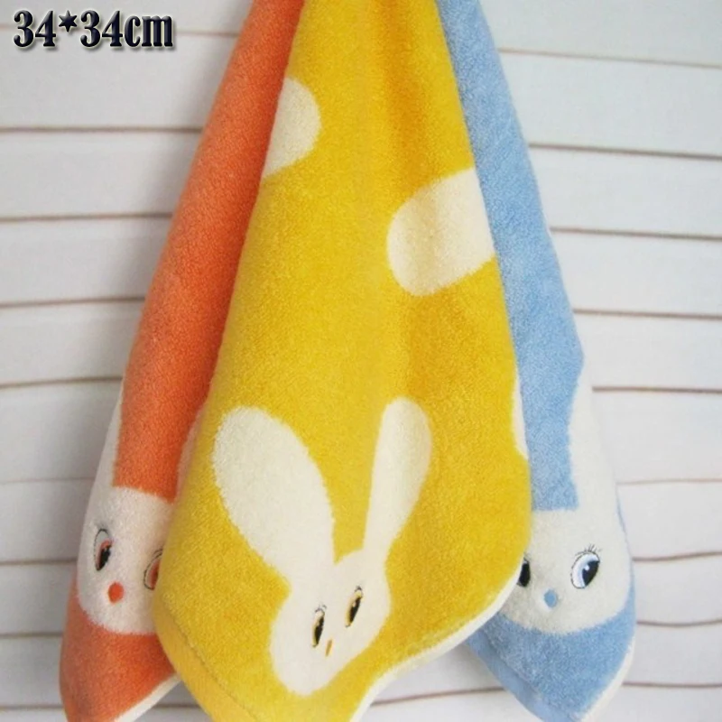 3Pcs/Lot 100 Cotton Authentic Baby Towels Saliva Towel Nursing Towel