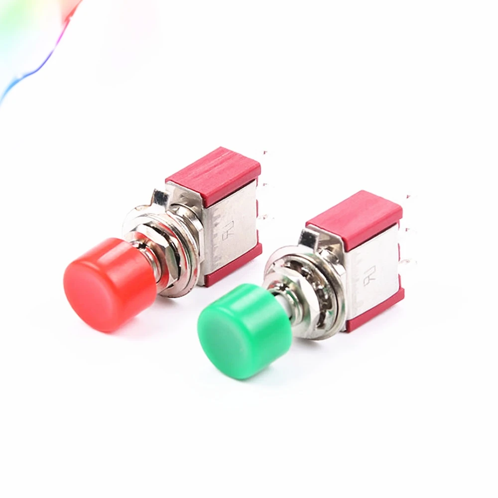1Pcs 3Pin C NO NC 6mm Mini Momentary Automatic return Push Button
