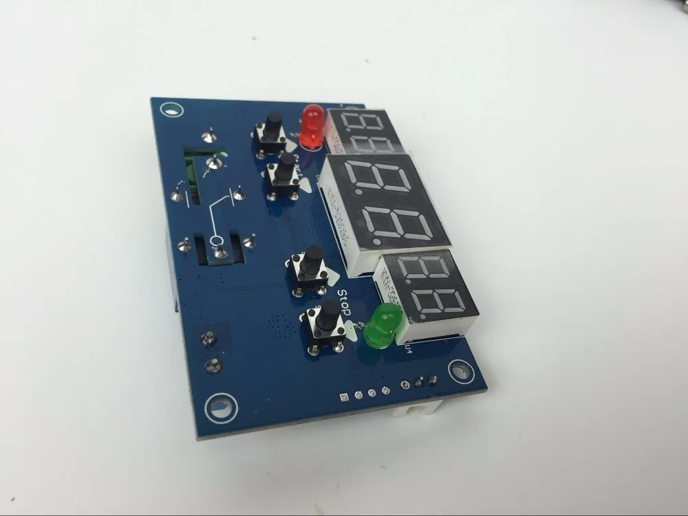 12V Intelligent Digital Led Thermostat 9C 99C Temperature Controller-in