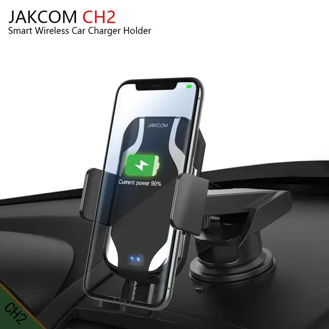 Best Offers JAKCOM CH2 Smart Wireless Car Charger Holder Hot sale in Chargers as pile rechargeable ugreen charger cargador usb