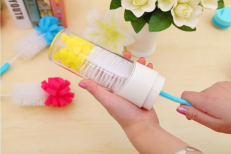 Beli Botol Bayi Sikat Nipple Sikat Moncong Tabung Gigi Spons Bayi Botol Makan Cleaning Sikat Cangkir Sikat