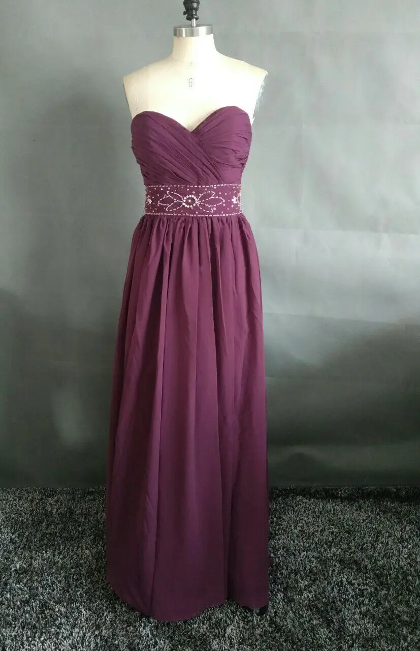 Custom Made Cheap font b Bridesmaid b font font b Dress b font Floor Length Sweetheart