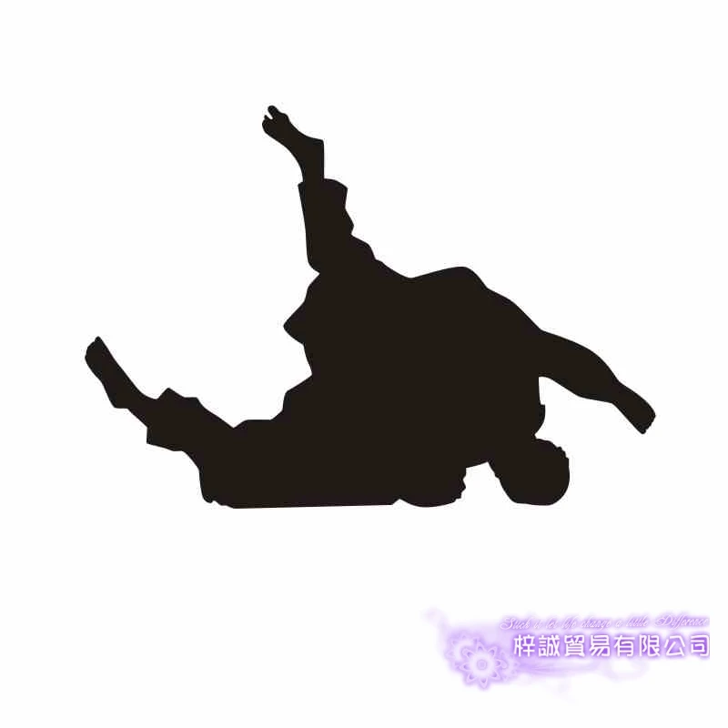 

DCTAL Boxing Club Judo Karate Sticker Kick Play Car Decal Free Combat Posters Vinyl Striker Wall Decals Decor