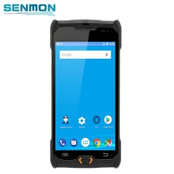 

Freeship Portable NFC WiFi Bluetooth Barcode Reader Rugged Android PDA Handheld Barcode Data Terminal for Warehouse