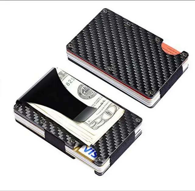 RFID Wallet Credit Card Cases Anti Scan Metal ID Case Aluminium Credit ...