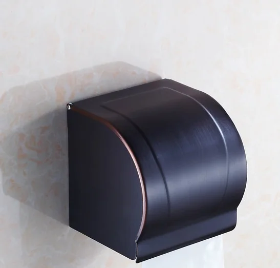 Oil Rubbed Bronze bathroom tissue box holder, European Toilet paper