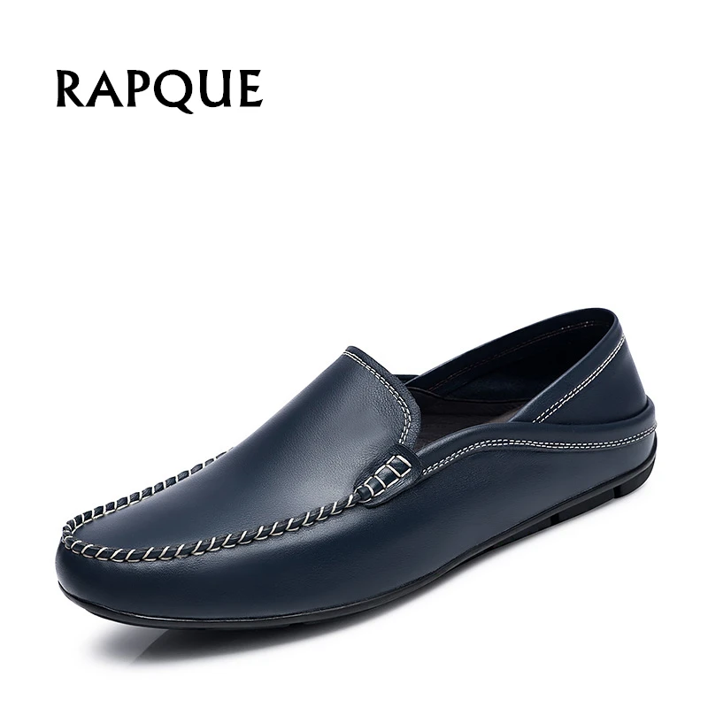 

Superstar men casual driving shoes Slip-on mens city loafers male 2018 summer leather soft moccasins flats gomminos top quality