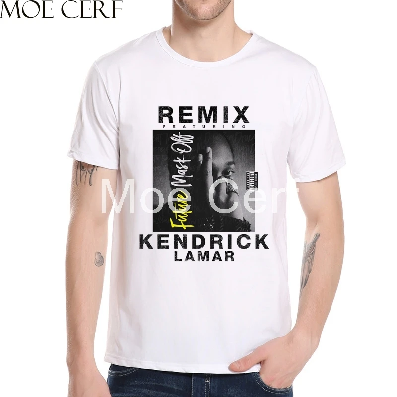 MOE CERF Remix God Kendrick Lamar Desin футболка Летняя брендовая мужская одежда с коротким
