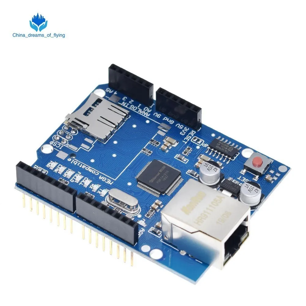 UNO Shield Ethernet Shield W5100 R3 UNO Mega 2560 1280 328 UNR R3 только W5100 макетная плата для Arduino