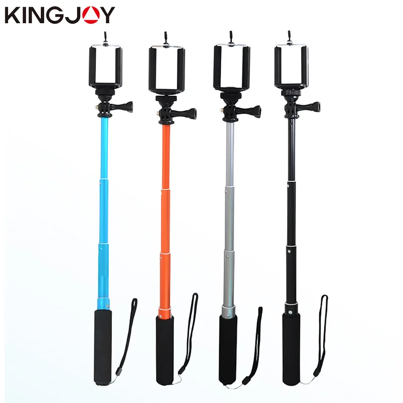 KINGJOY Official Selfie Stick Action Camera Tripod For font b Phone b font Monopod Smartphone Universal