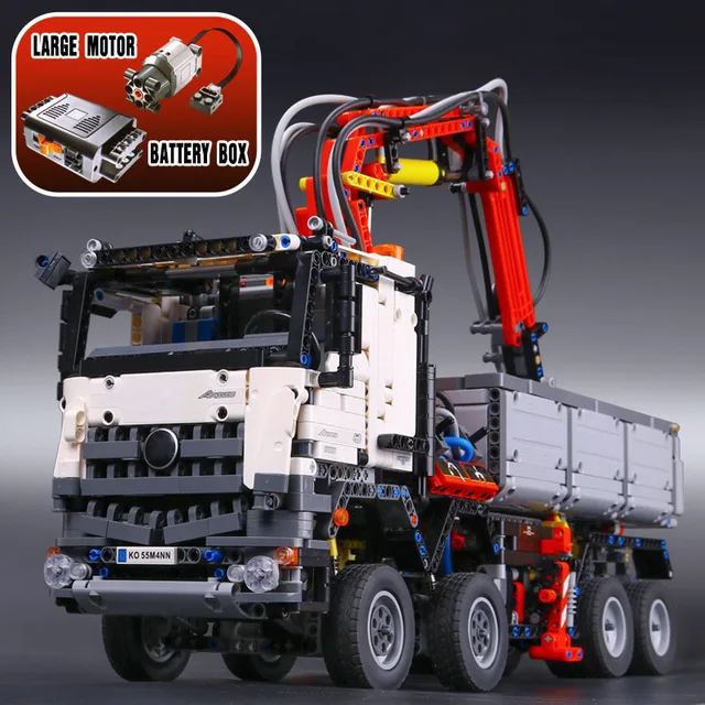 

20005 3245pcs technic series Arocs Model Building Block Bricks Educational Christmas Gift 05007 Compatible With Toys 42043