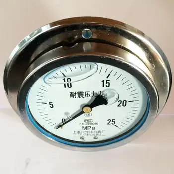 

The axial vibration proof pressure gauge YN100ZT (0-25MPA) YN-100ZT with axial pressure gauge pressure gauge