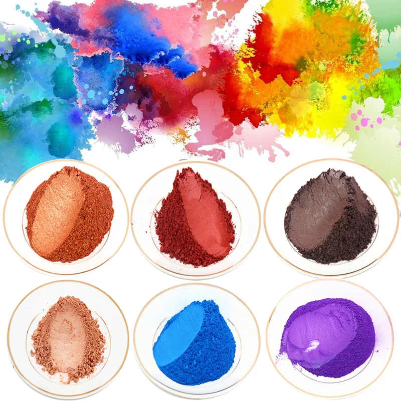 

10gPearl Powder Pigment Christmas Decorations for Home Automotive Coatings Art Crafts Coloring for Leather Paints Acrylic Paints