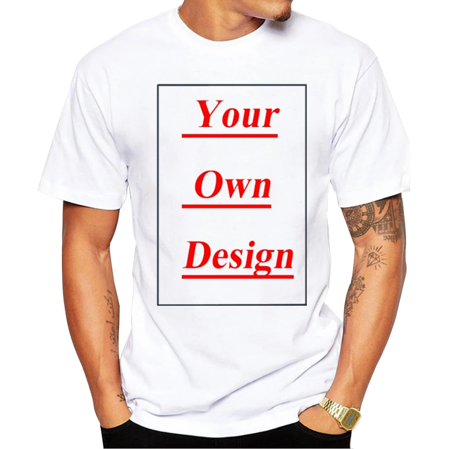 High-Quality-Customized-Men-T-shirt-Print-Your-Own-Design-Men-Casual-Tops-Tee-Shirts