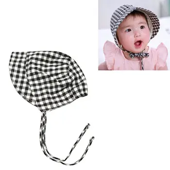 

Baby Cotton Bonnet Toddler Girls Lovely Beanie Infant Hats Newborn Granny Hat Milk Maid Hat Photo Props