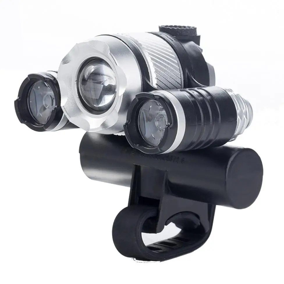 Sale USB Rechargeable XML T6 LED Bicycle Bike Light Front Cycling Light Head lamp Super bright Outdoor Night Tail Light #15 0