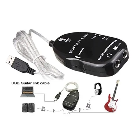 

Usb guitar audio device usb guitar sound card effects guitar computer cable guitar effects