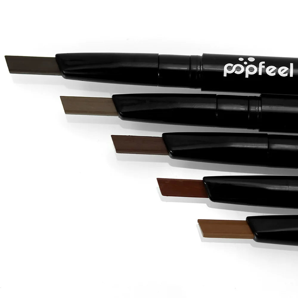 

Manooby Smooth Eyebrow Pencil Makeup Rotate Brush Eye Brow Tint Tattoo Cosmetics Waterproof Long Lasting Eyebrow Enhancer Makeup