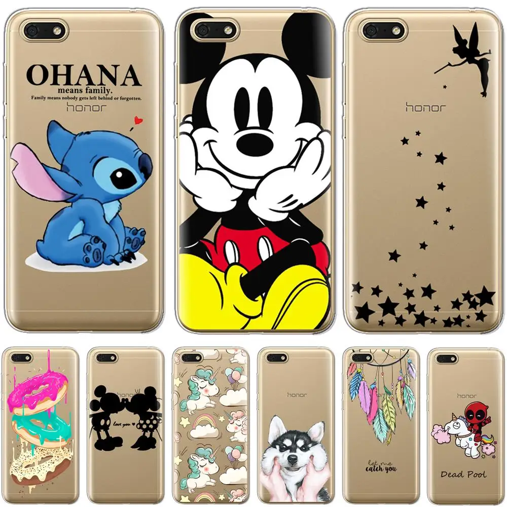 

Silicone case For Huawei Honor 7A Case 5.45" inch Soft Phone Case Huawei Honor 7A 7 A DUA-L22 Russian Back Cover Coque bumper