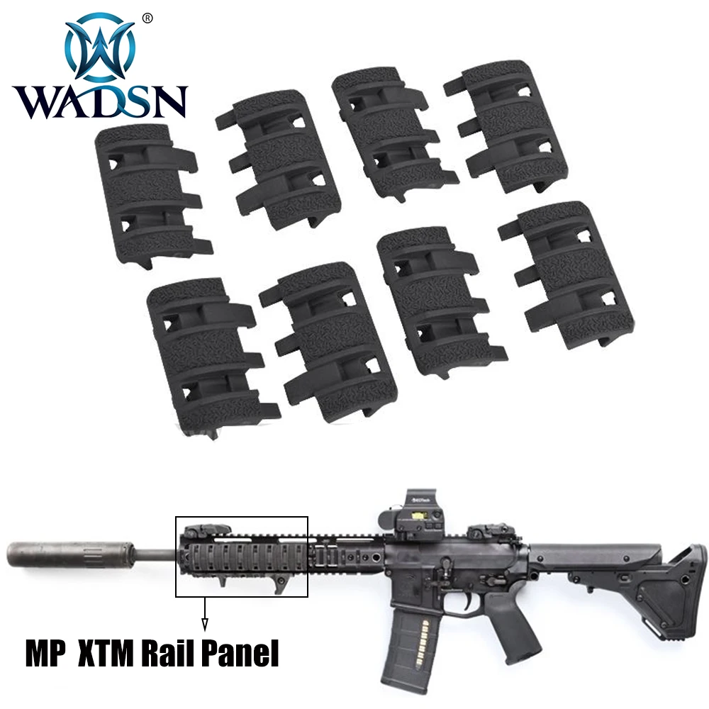 

WADSN Tactical XTM Rails Panel 8PIC/PACK MP02003 Airsoft Hunting Mounts Accessory Softair Picatinny Rail Handguard Cover WEX294