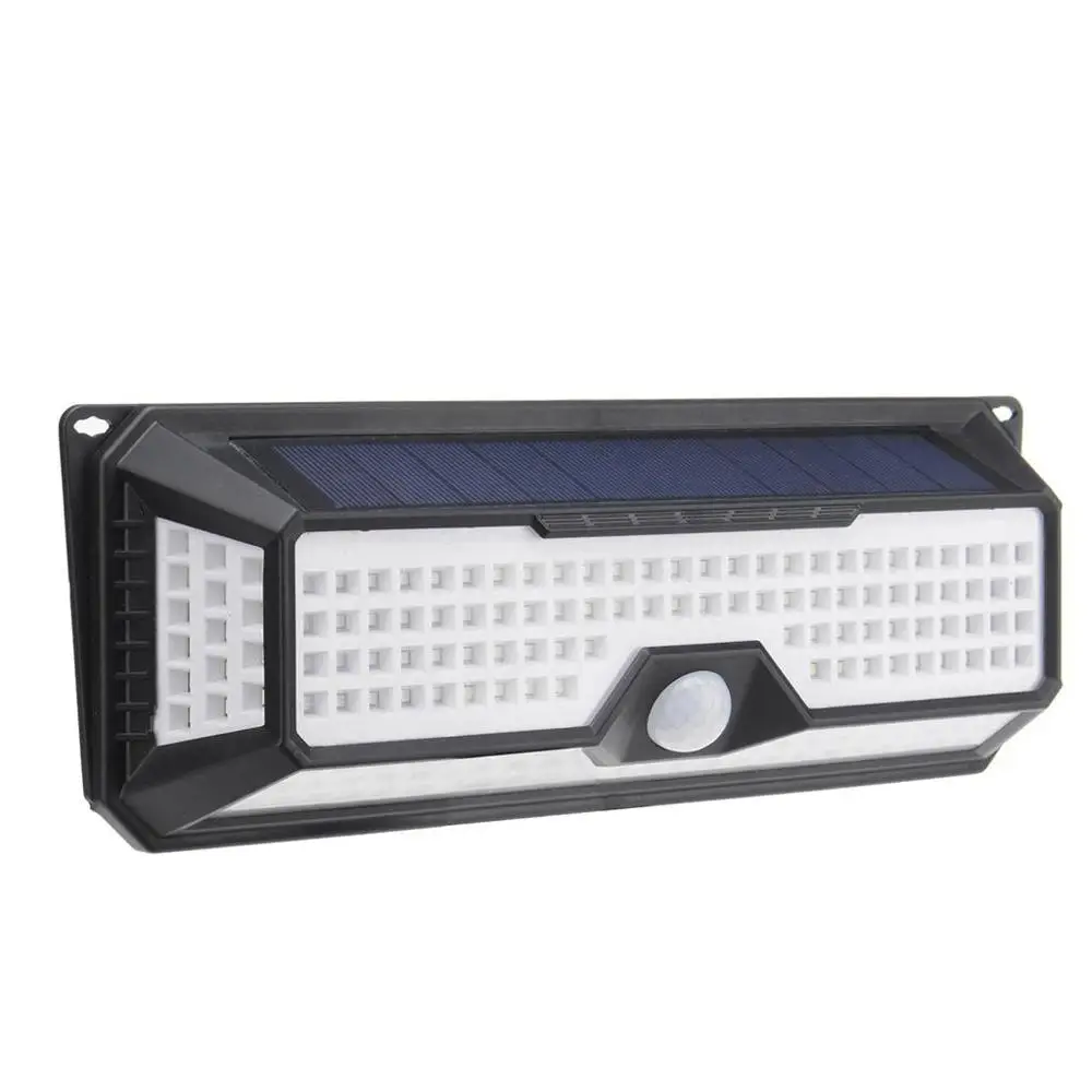 

LED Solar Power PIR Motion Sensor Wall Light Outdoor Garden Waterproof Lamp 180LED COB Light sensor+ infrared sensor