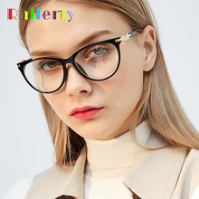 Ralferty, кошачий глаз, очки, оправа для женщин, Ретро стиль, черная оптика, близорукость, очки, высокое качество, стразы, очки, аксессуары F97544