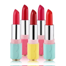 Помада нюдовая Цвет пикантные увлажняющая маска для губ долговременная Помада Очаровательная гладкая губная помада, Макияж для губ, 6 Цвет