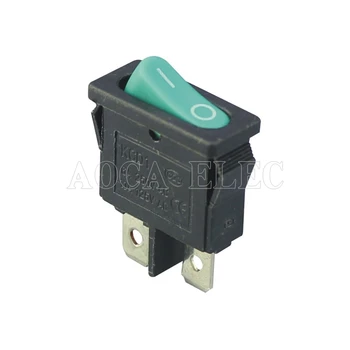 

100PCS KCD1-101-12 Slim-line Electric ON-OFF Rocker Switch 2 Pin T85 1e4 10A 125VAC