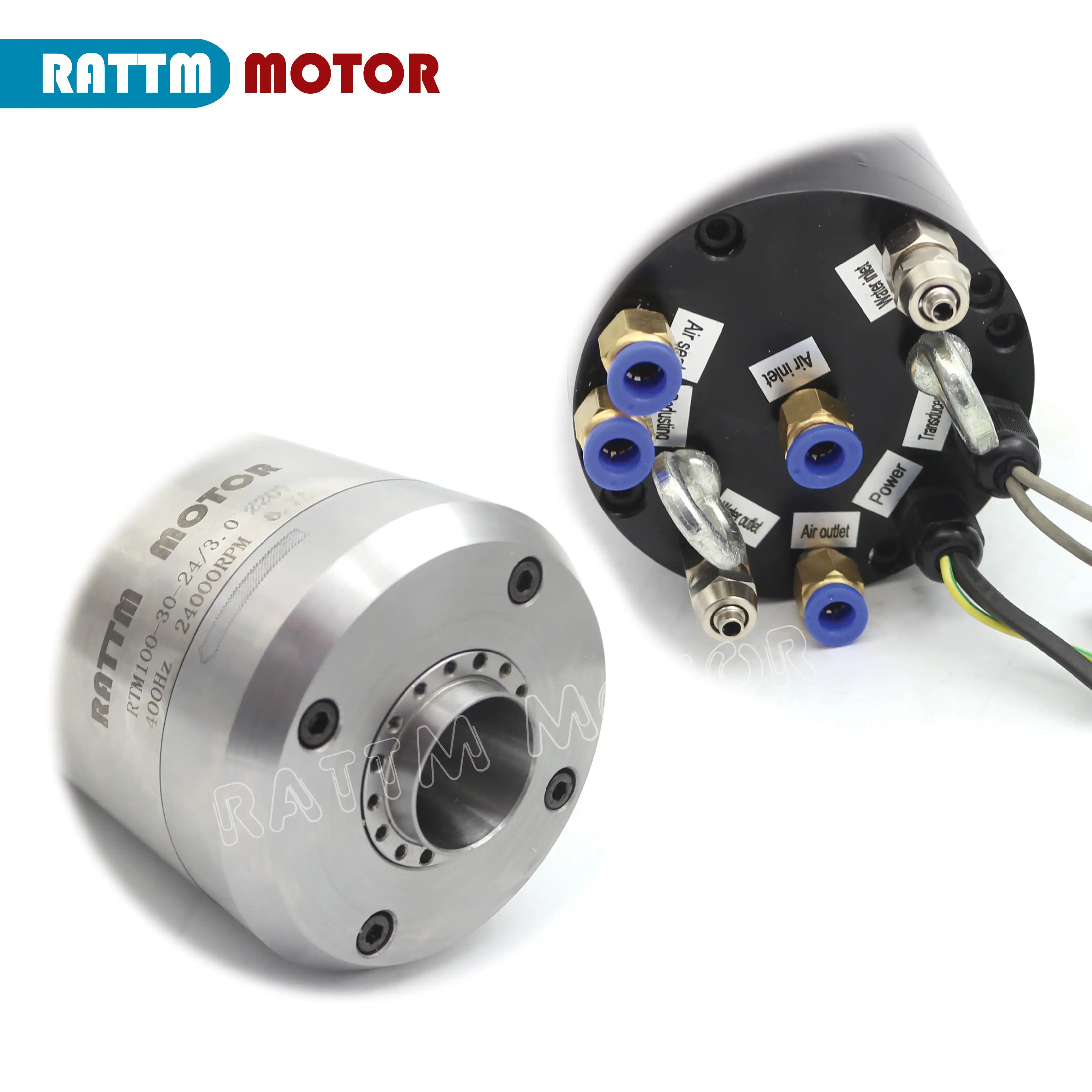 RATTMMOTOR Protector de polvo para motor de husillo de 65 mm para router CNC herramienta de grabado