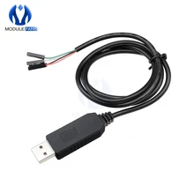 PL2303 PL2303HX USB к UART ttl кабельный модуль 4p 4 Pin RS232 конвертер последовательный адаптер Кабельный модуль PL2303HX конвертер