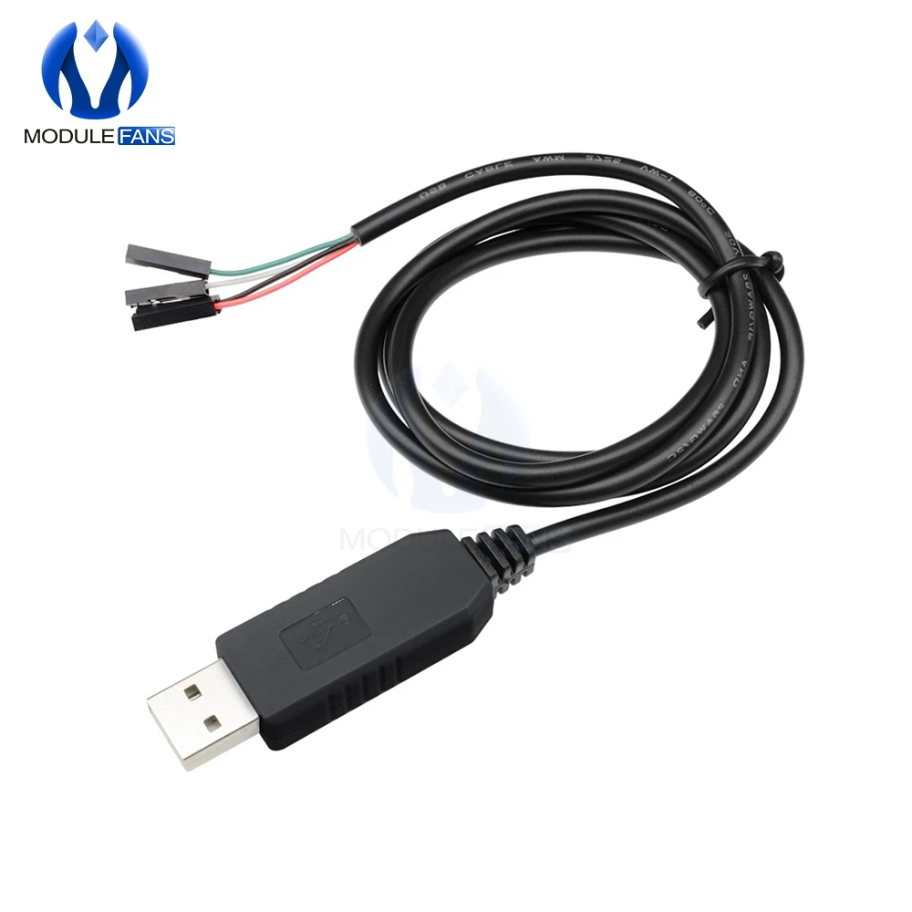 PL2303 PL2303HX USB к UART TTL модуль кабеля 4 p контактный RS232 конвертер последовательный