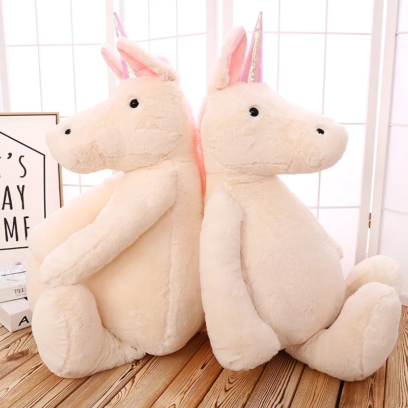Мультяшная плюшевая кукла единорог Агнесс из мультфильма Счастливая семья