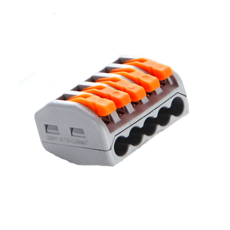 

10 Pcs Wire Wiring Connector PCT-215 Universal Quick Connector Terminal