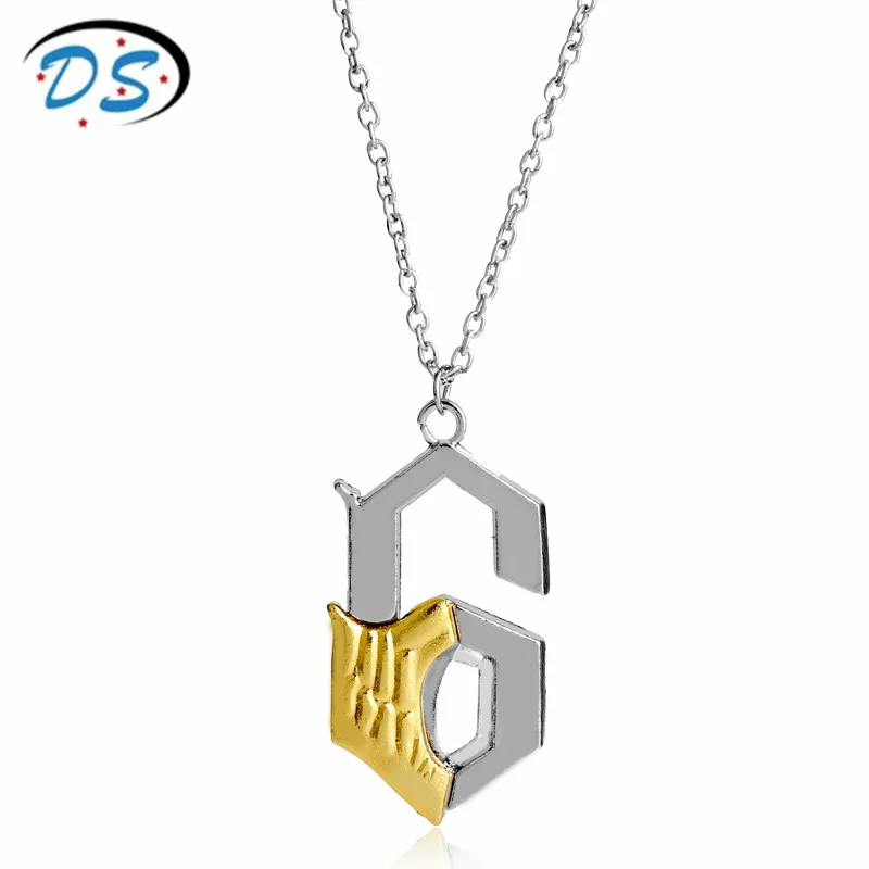 Anime BLEACH Necklace Grimmjow Jaggerjack Sign Pendants Necklaces Man