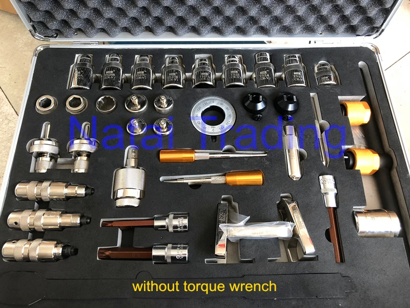 New 38pcs common rail injector disassembling dismantle tool kits diesel