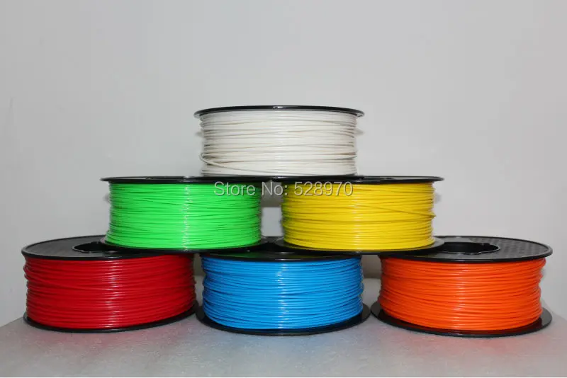 

3d printer filament PLA/ABS 1.75mm/3mm 1kg many colors Consumables Material MakerBot/RepRap/kossel 3D printing pen high quality