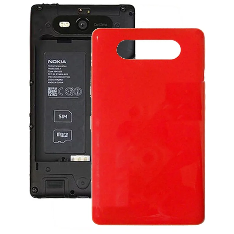 Задняя крышка для аккумулятора Nokia Lumia 820 + Боковая кнопка | Мобильные телефоны и