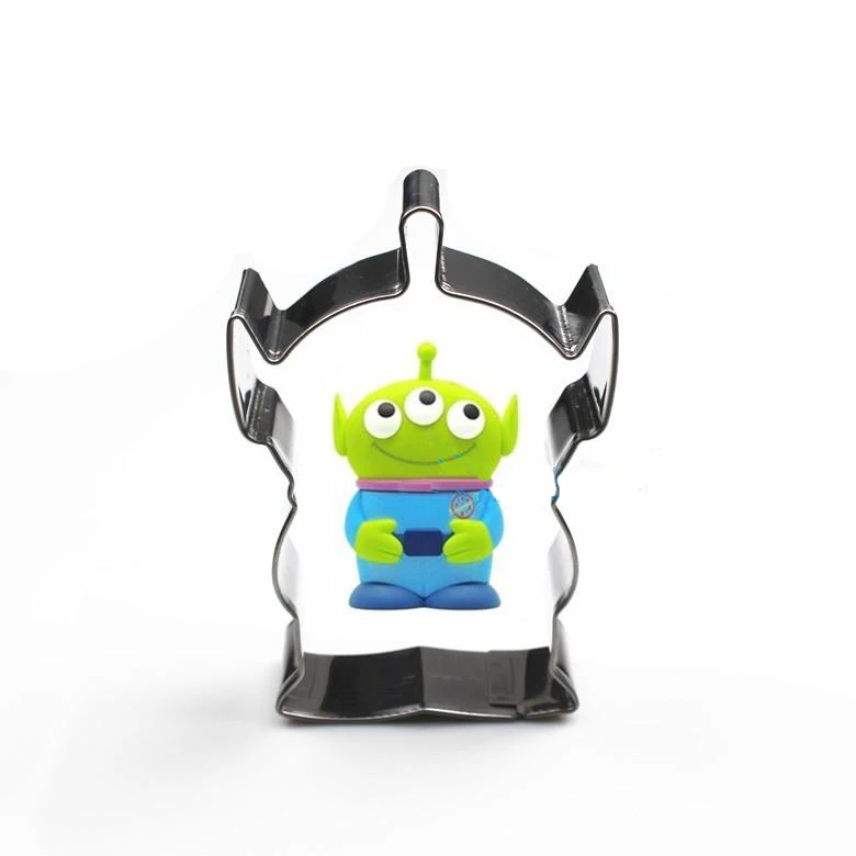 

New!Cartoon Alien stainless steel cookies mold