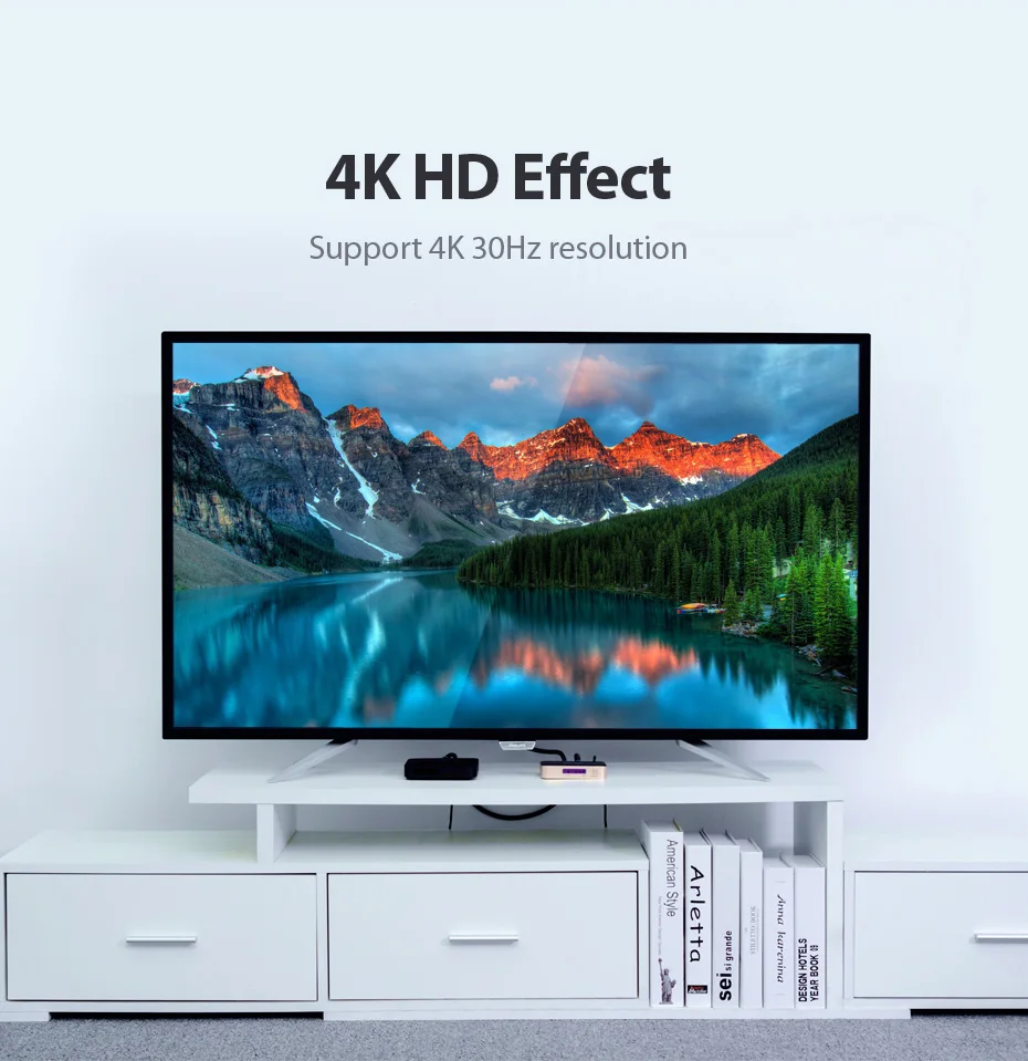 Vention HDMI сплиттер 1x2 4k 3D сплиттер HDMI переключатель адаптер 1 в 2 выход с питанием металлический тип для Xbox усилитель HDCP