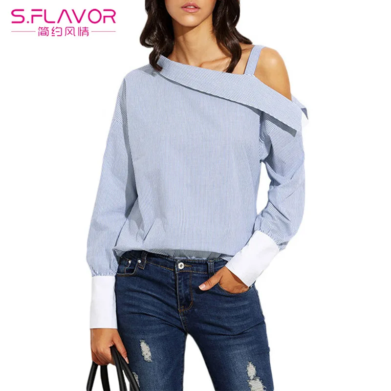 Slim Fit V Neck Women Fashion Long Sleeve T shirts