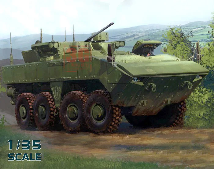 

PANDA HOBBY PH35026 1/35 Scale Russian Boomerang Wheeled Armored Vehicle